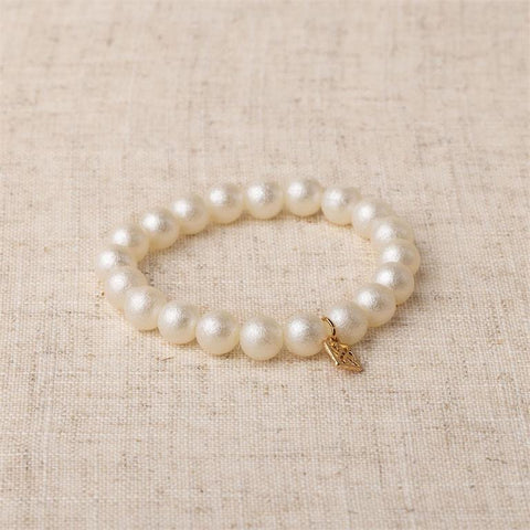 Bracelet Rylan Cotton Pearl