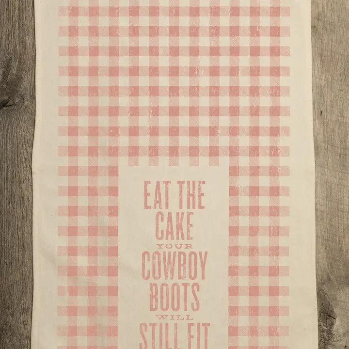 Eat The Cake Kitchen Towel
