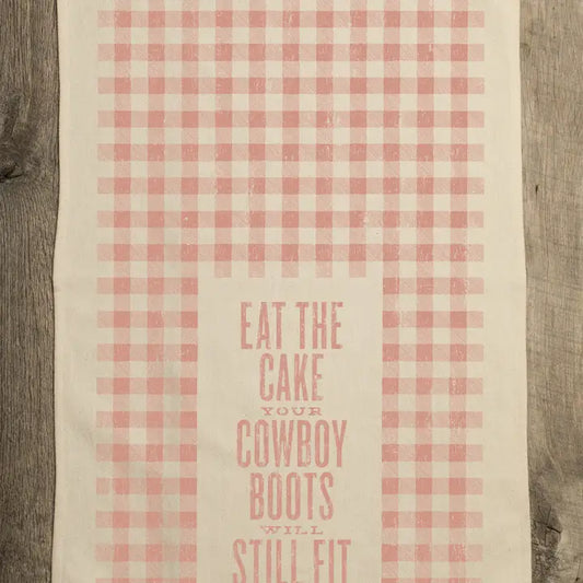 Eat The Cake Kitchen Towel
