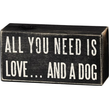 All You Need Is Love And A Dog Box