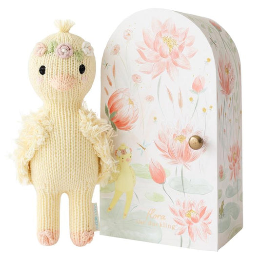 Tiny Flora the duckling (mauve)