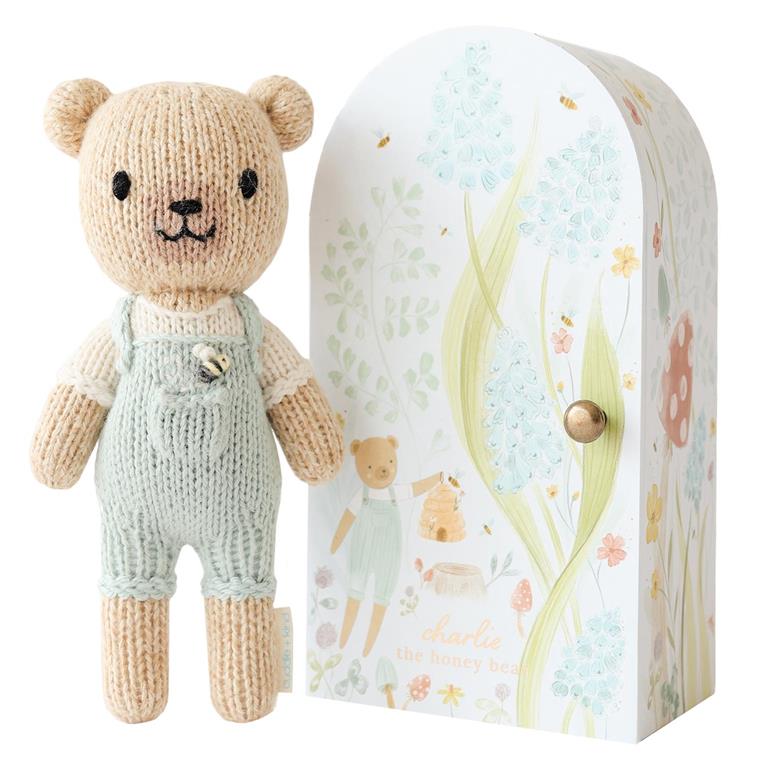Tiny Charlie the honey bear