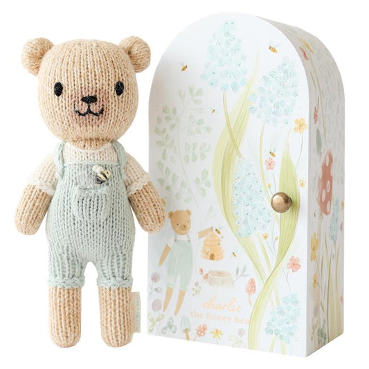 Tiny Charlie the honey bear