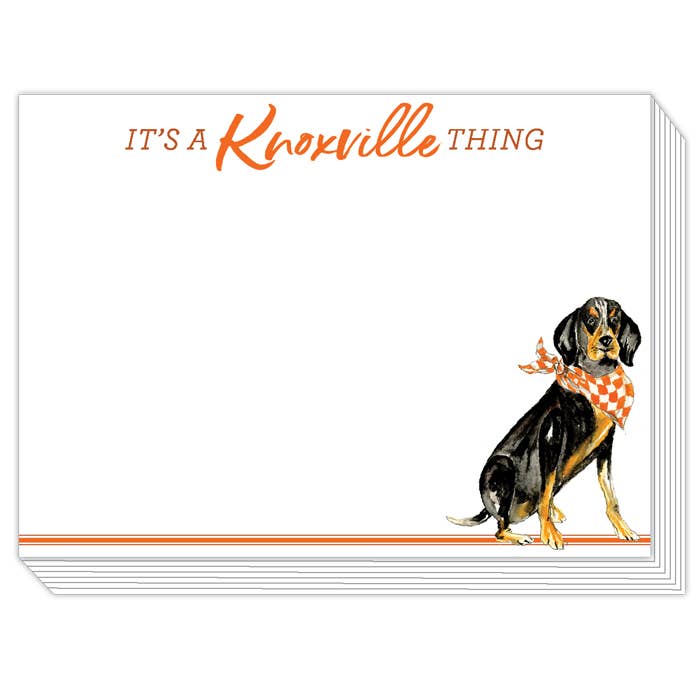 It's a Knoxville Thing Coonhound Slab Pad