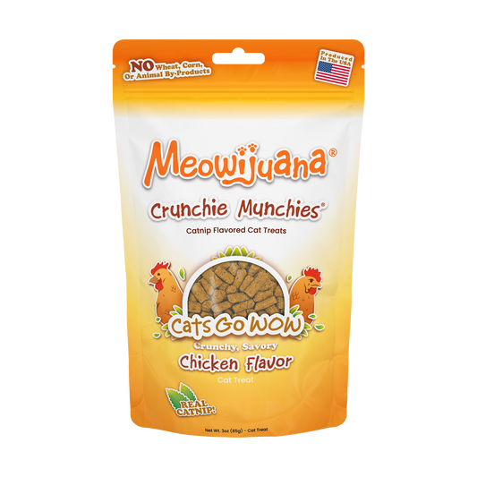 Crunchie Munchie - Catnip Treats - Chicken