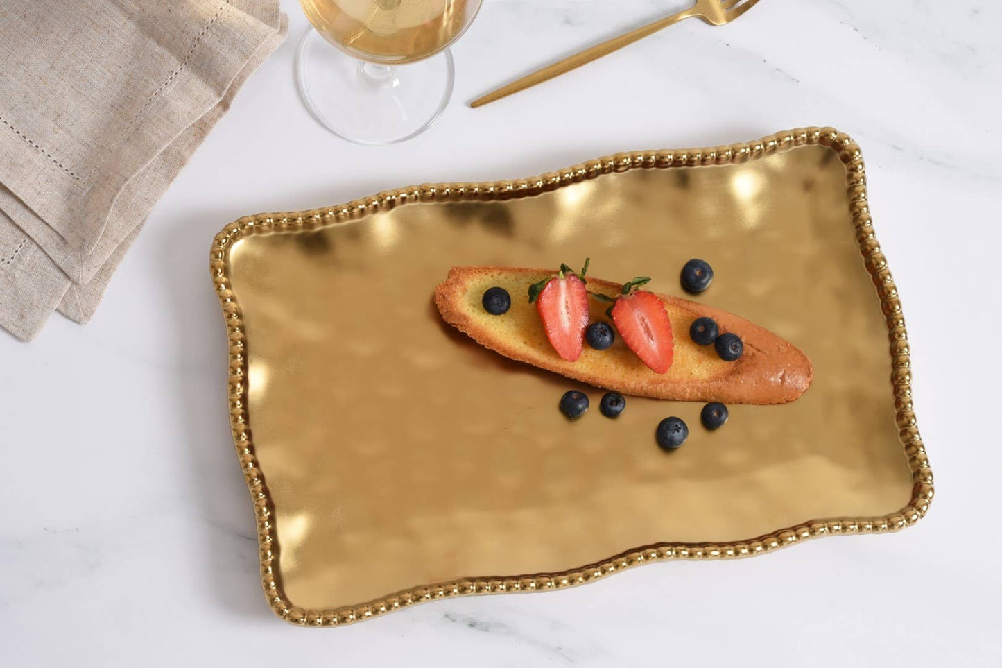 Gold Medium Platter