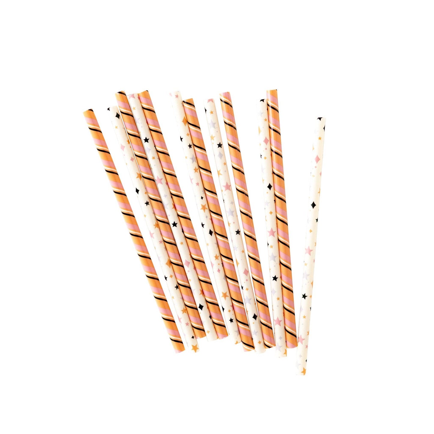 Spooky Reusable Straws 12ct