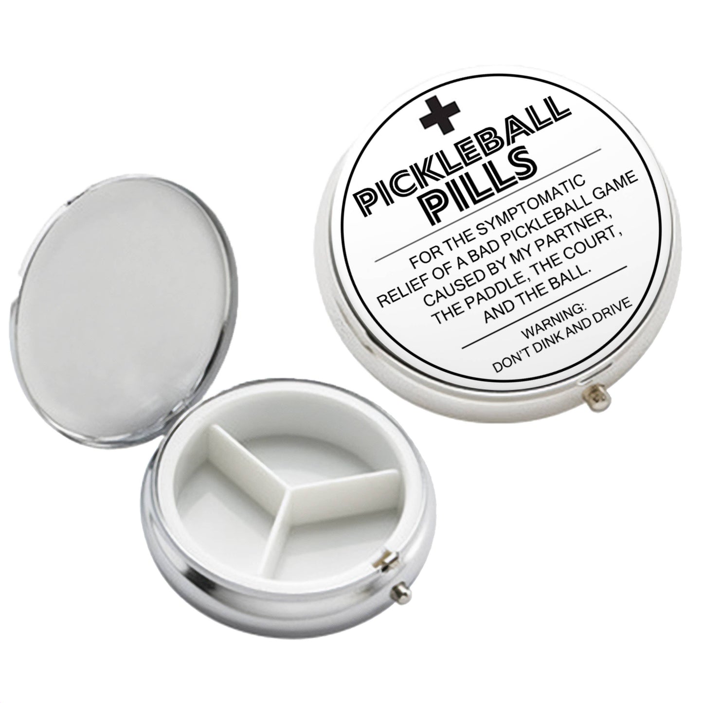 Pickleball Pills Pill Case