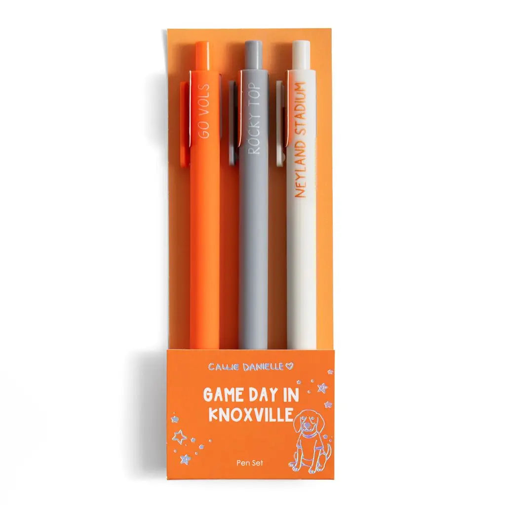 Game Day in Knoxville Pen Set of 3
