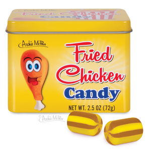 Archie McPhee Fried Chicken Candy Tin