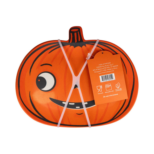 Vintage Pumpkin Bamboo Plates