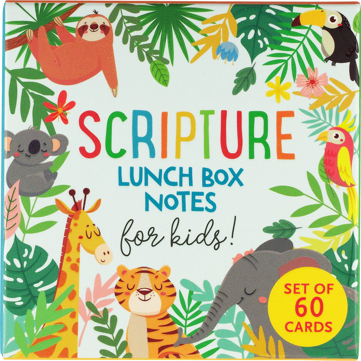 Scripture Lunch Box Notes for Kids! (Set of 60 Cards)