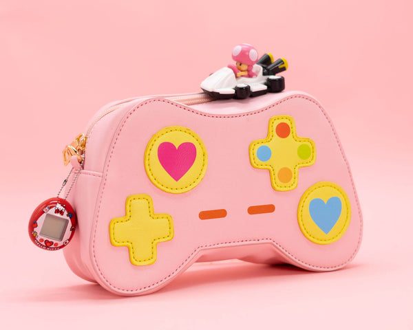 One More Level - Game Controller Handbag 🎮: Blue