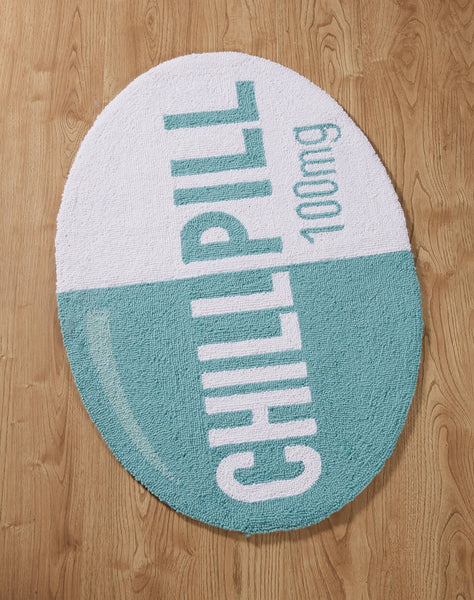 Chill Pill Hook Rug