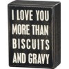 Biscuits Box Sign