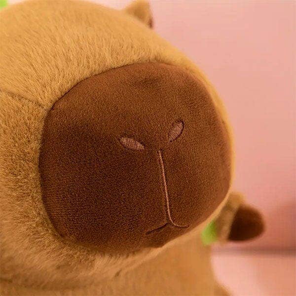 Capybara Kawaii Plush w/ Turtle Backpack