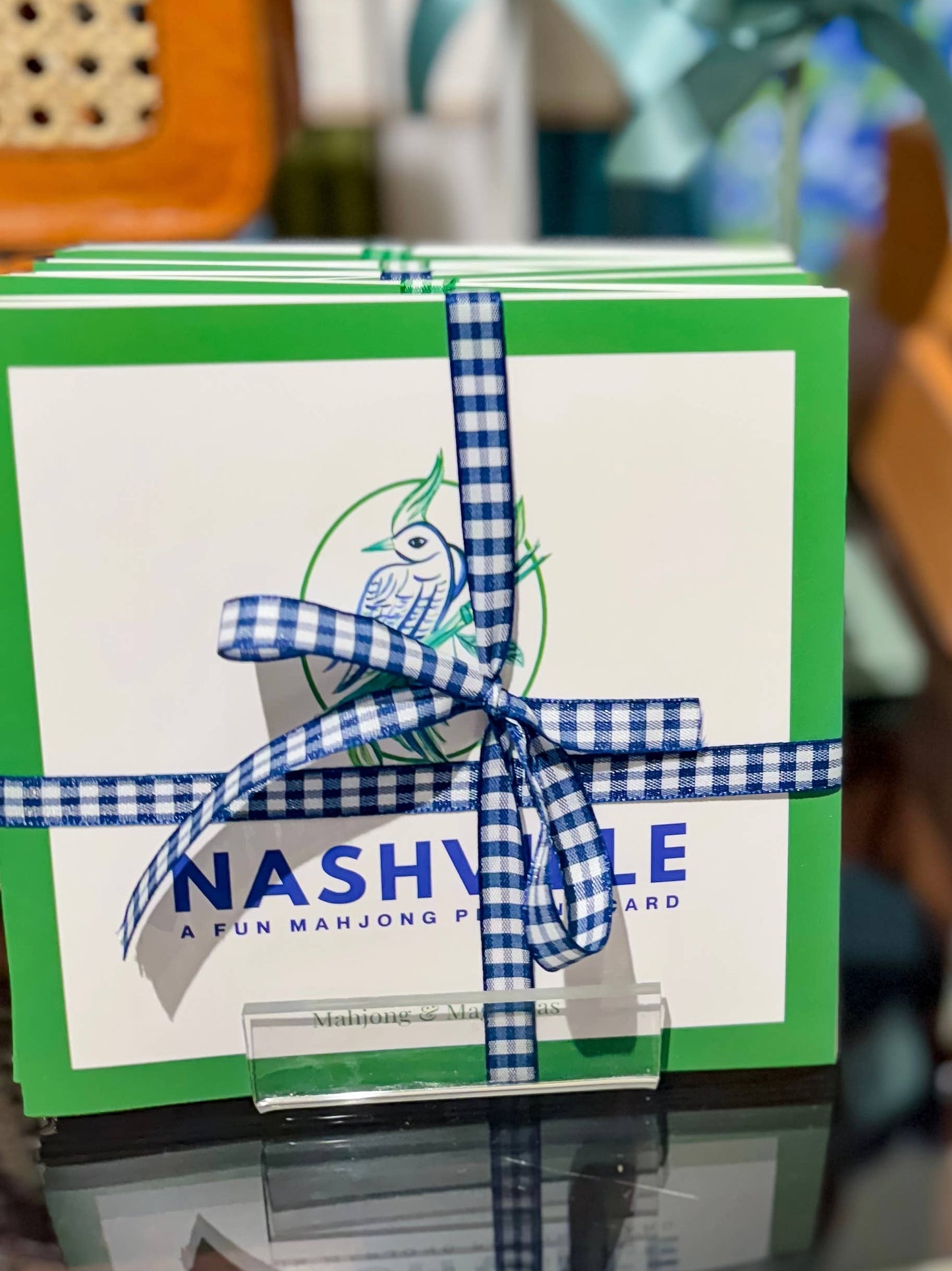 Nashville: A Fun Mahjong Playing Card 