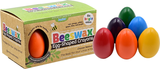 Studio Series Jr. Beeswax Egg-Shaped Crayons