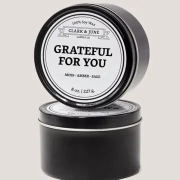 Clark & June Tin Candles