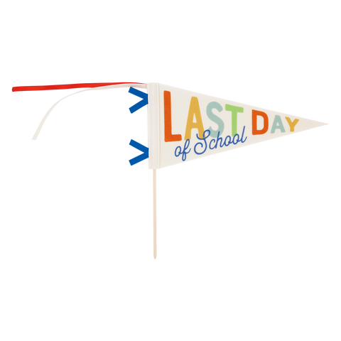 Last Day of School Felt Pennant Banner