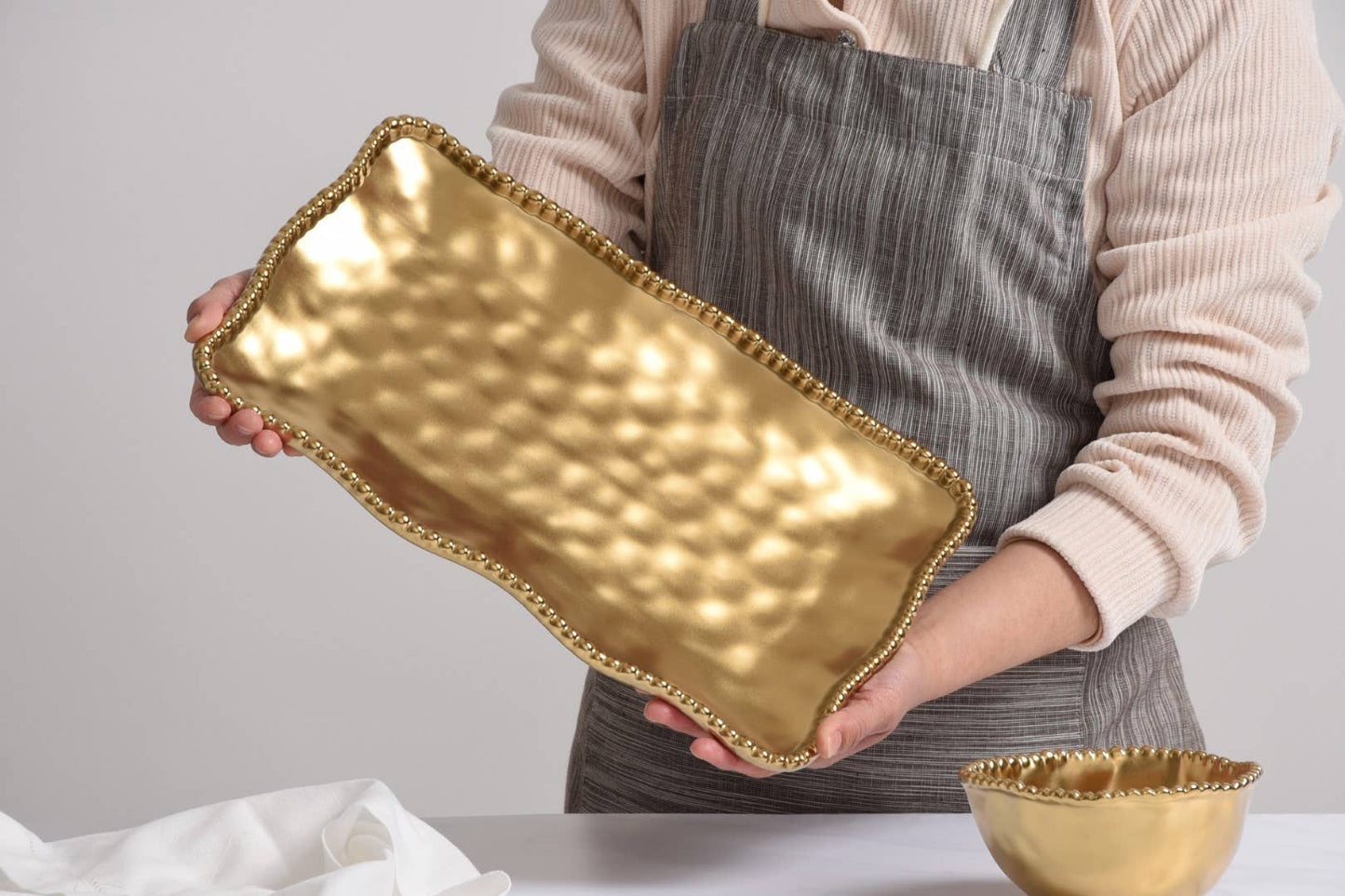Gold Medium Platter