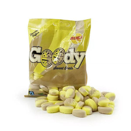 BUBS Godis: Banana Toffee Goody Ovals  Swedish Candy