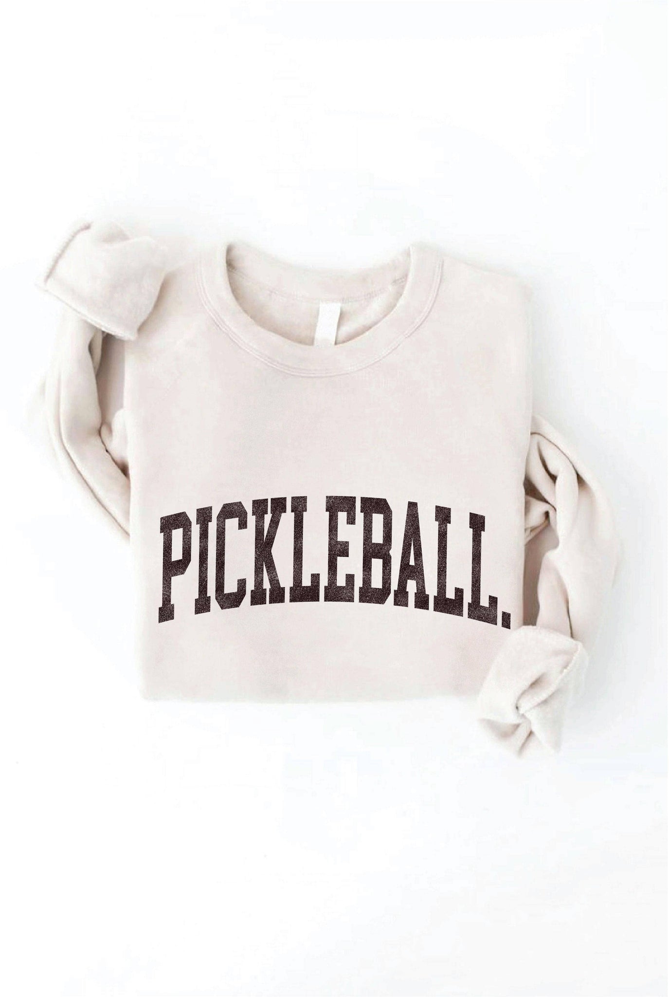 PICKLEBALL Graphic Sweatshirt: HEATHER DUST