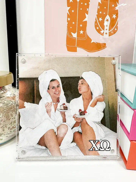 Glitter Sorority Picture Frame