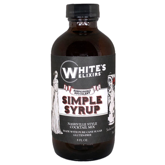 White's Elixirs Simple Syrup Cocktail Mix: 8oz