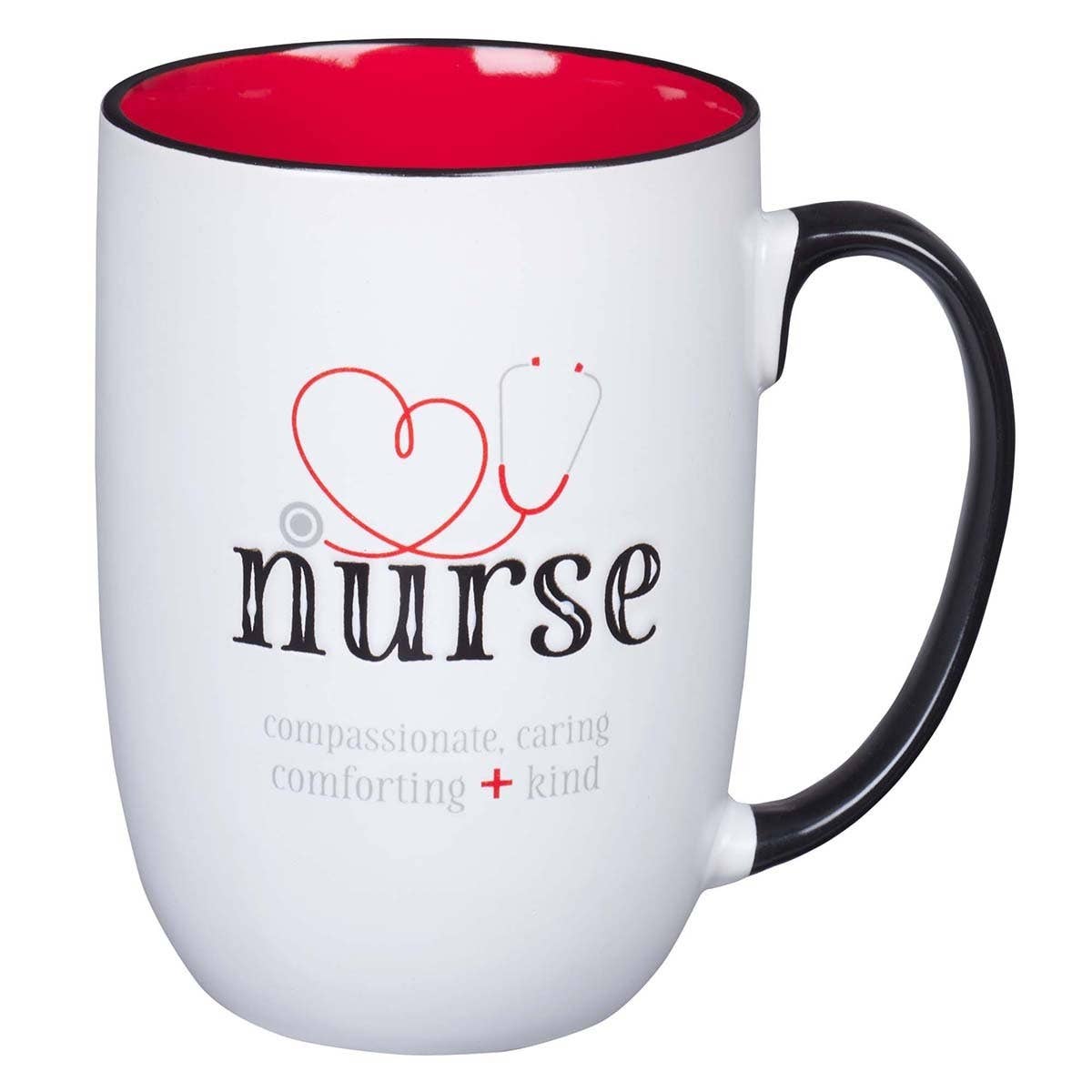 Stethoscope Nurse Mug Red/White