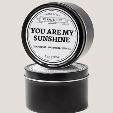 Clark & June Tin Candles