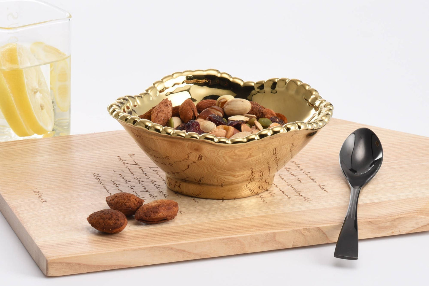 Gold Snack Bowl