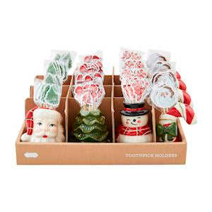 Christmas Toothpick Caddy Sets