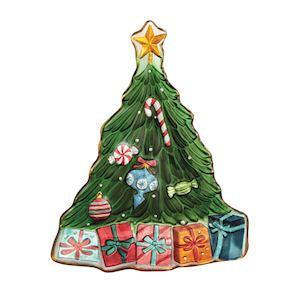 Tree Glass Platter
