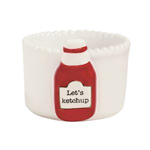 Ketchup Icon Tidbit Dish