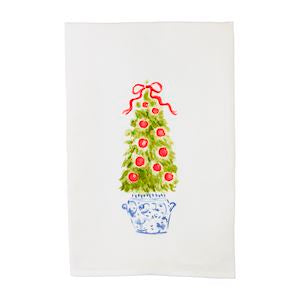 Christmas TOPIARY TOWEL