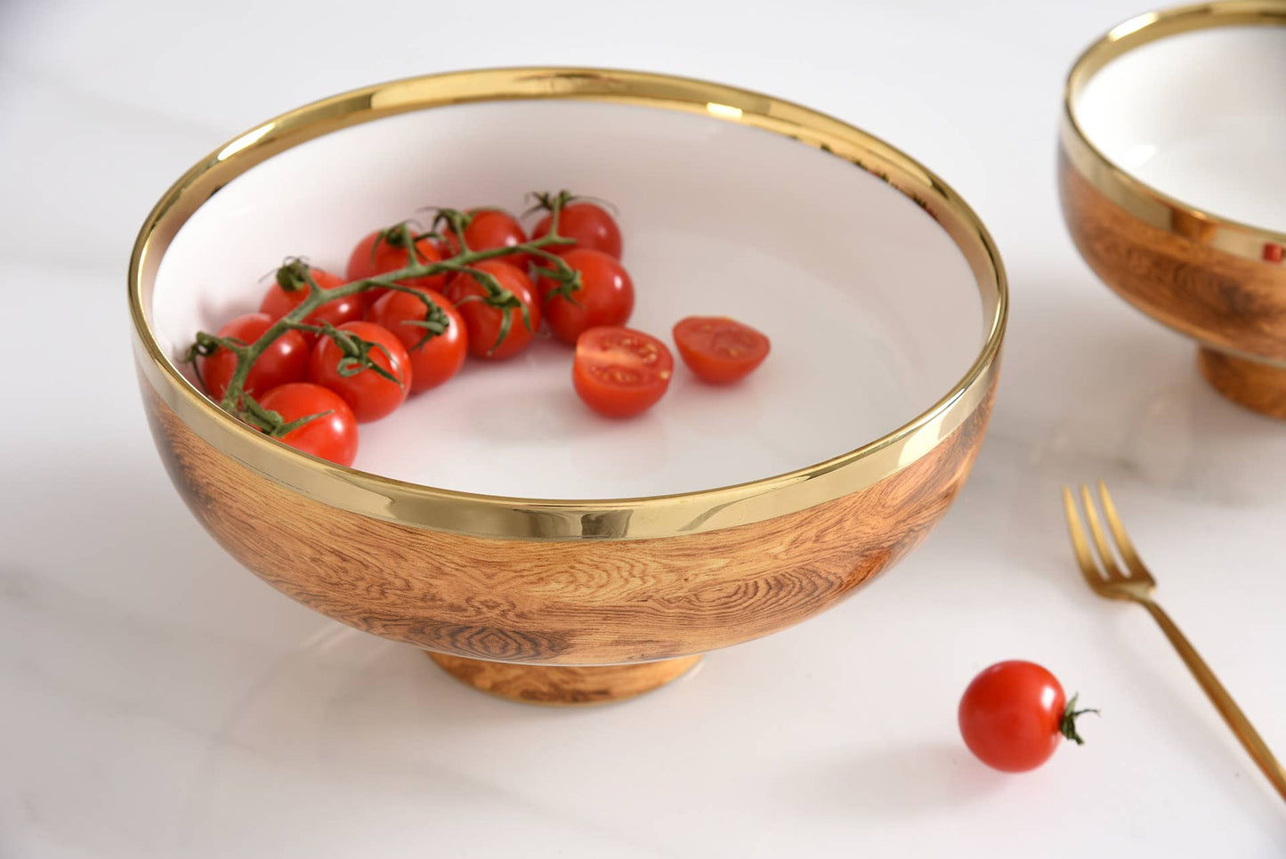 Medium Footed Bowl by Pampa Bay