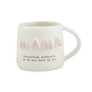 Mom Chunky Letter Mug 18oz