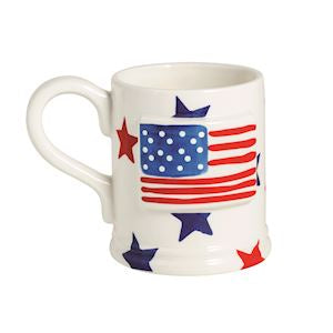 Americana Mugs by Mudpie
