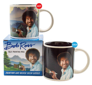 Bob Ross Self Painting Mug