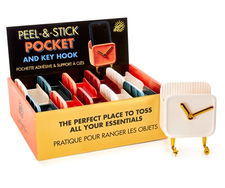 Storage Pocket & Key Hook