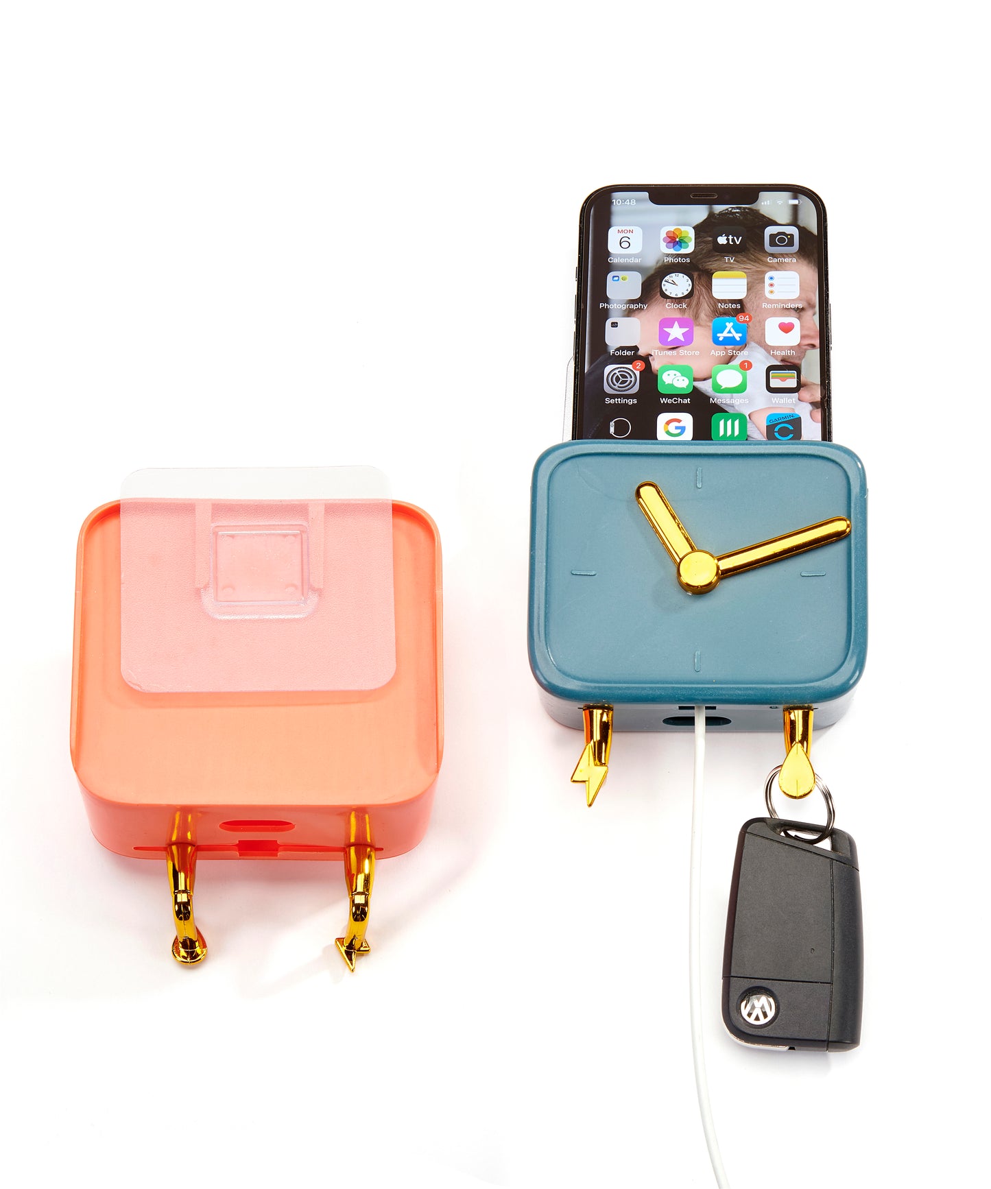 Storage Pocket & Key Hook