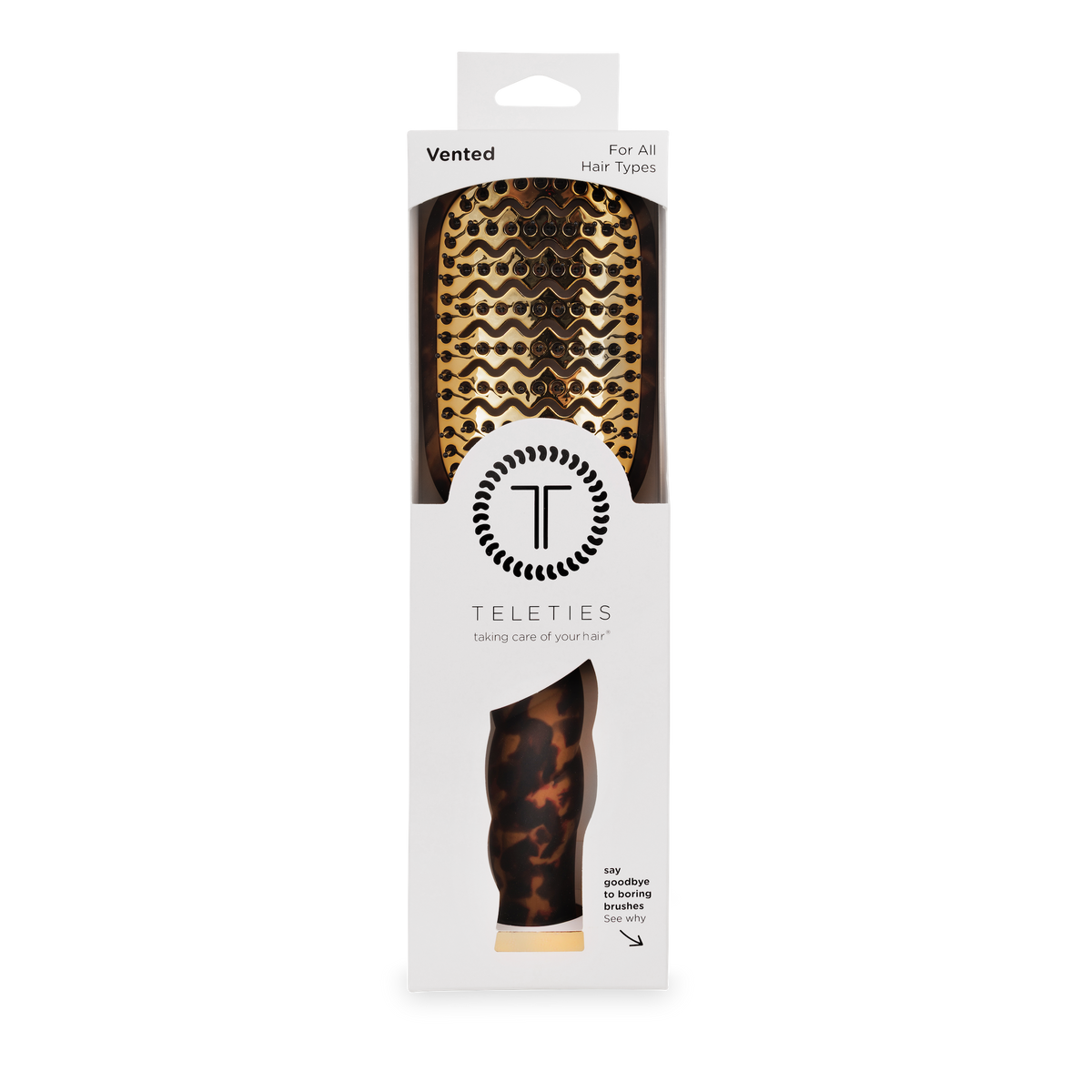 Vented Hair Brush | Tortoise