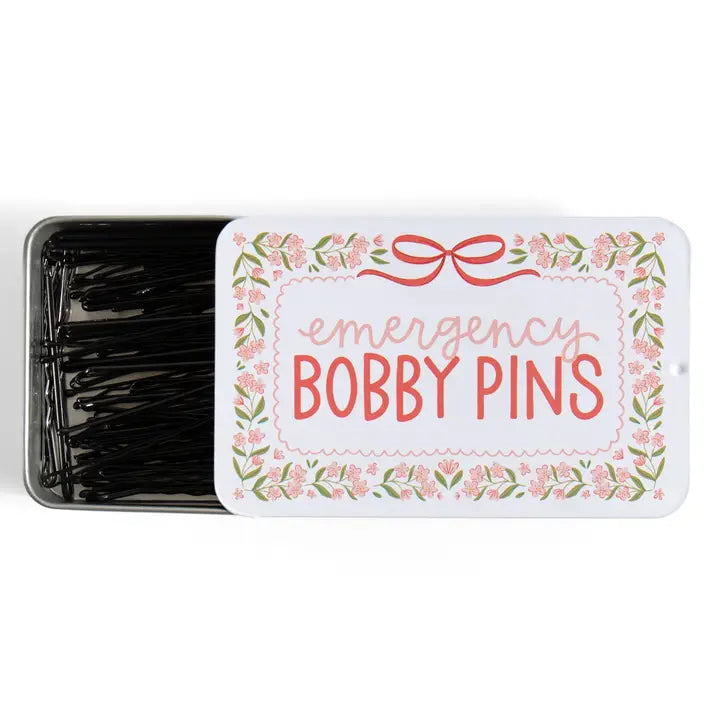 Emergency Bobby Pins Travel Tin