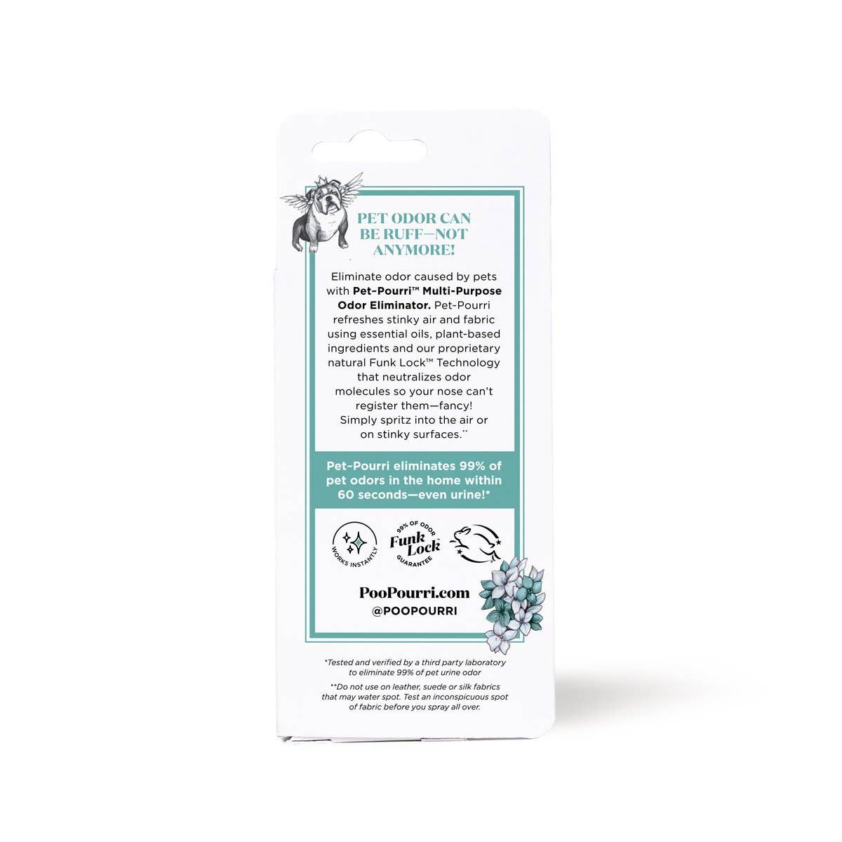 Pet~Pourri Pawsitively Fresh Air+Fabric Odor Refresher 1.4oz