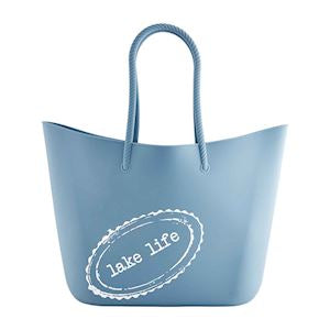 Lake Life Silicone Cooler Tote