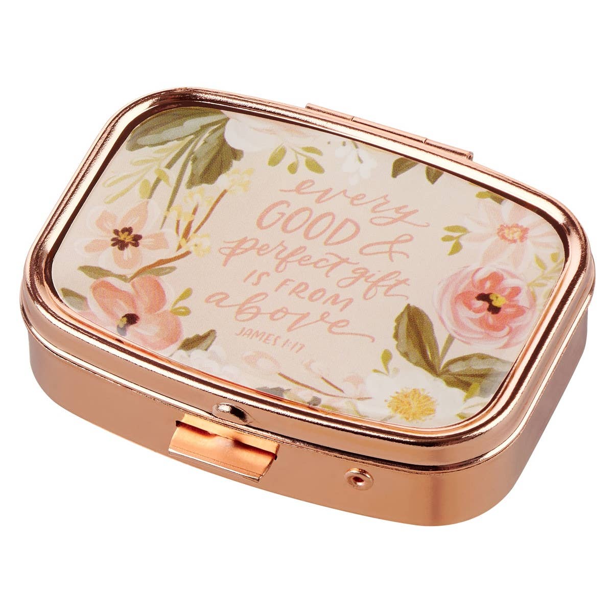 Pill Case-Every Good & Perfect Gift James 1::17