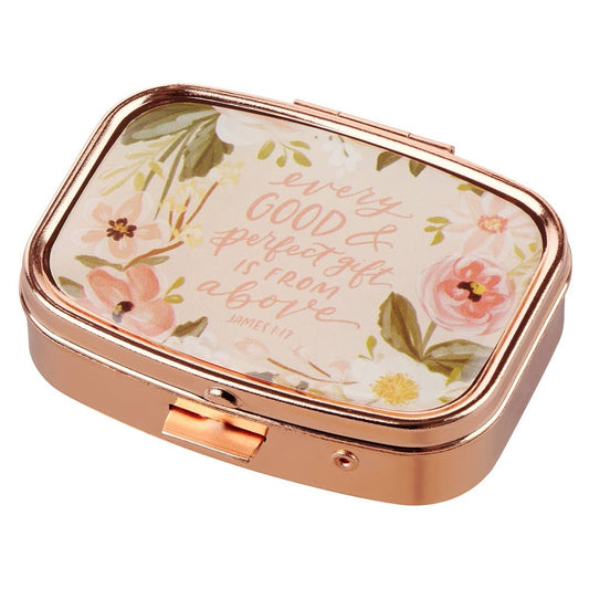 Pill Case-Every Good & Perfect Gift James 1::17