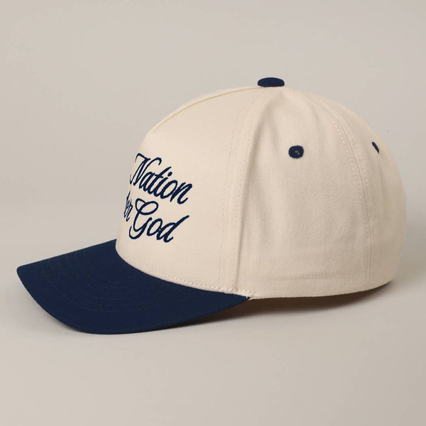 One Nation Under God Two-Tone Trucker Hat