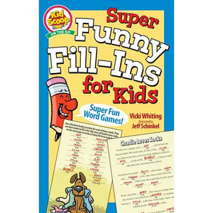 Activity Book - Super Funny Fill-Ins for Kids